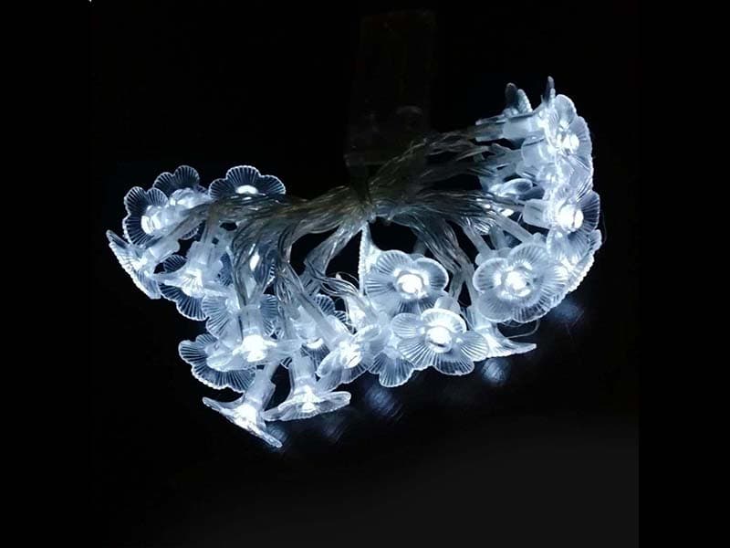 ریسه LED خارجی بزرگ چشمک زن باطری خور