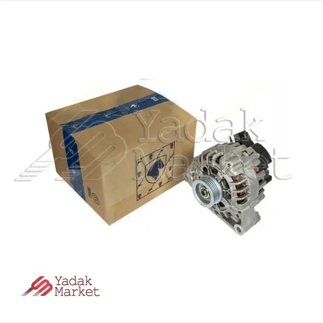 دینام کلاس 9 مدل 12V95 AMP موتور EF7 شرکتی ایساکو کد 0690502399 مناسب برای سمند EF7
