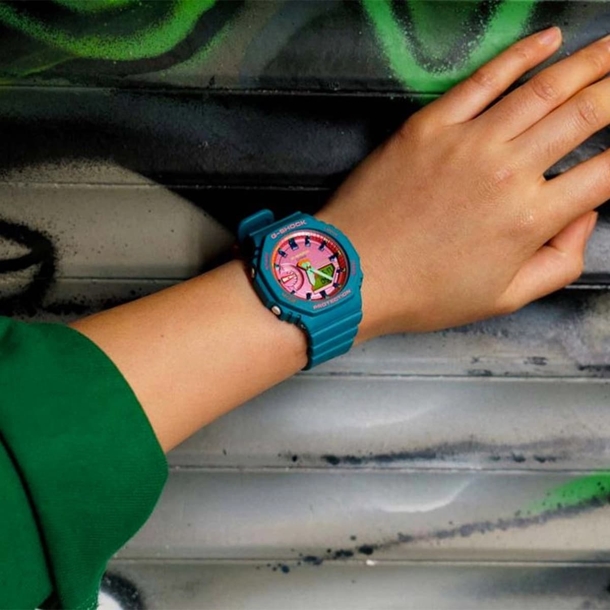 ساعت مچی زنانه جی شاک مدل G-SHOCK GMA-S2100BS-3ADR — تصویر ۶