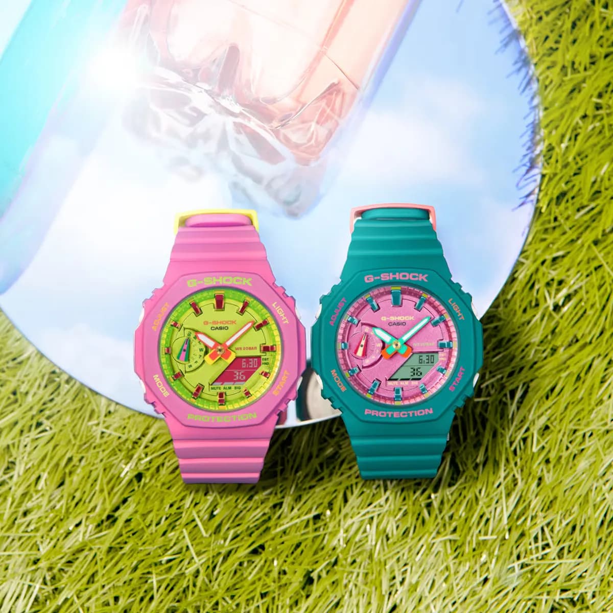 ساعت مچی زنانه جی شاک مدل G-SHOCK GMA-S2100BS-3ADR — تصویر ۳