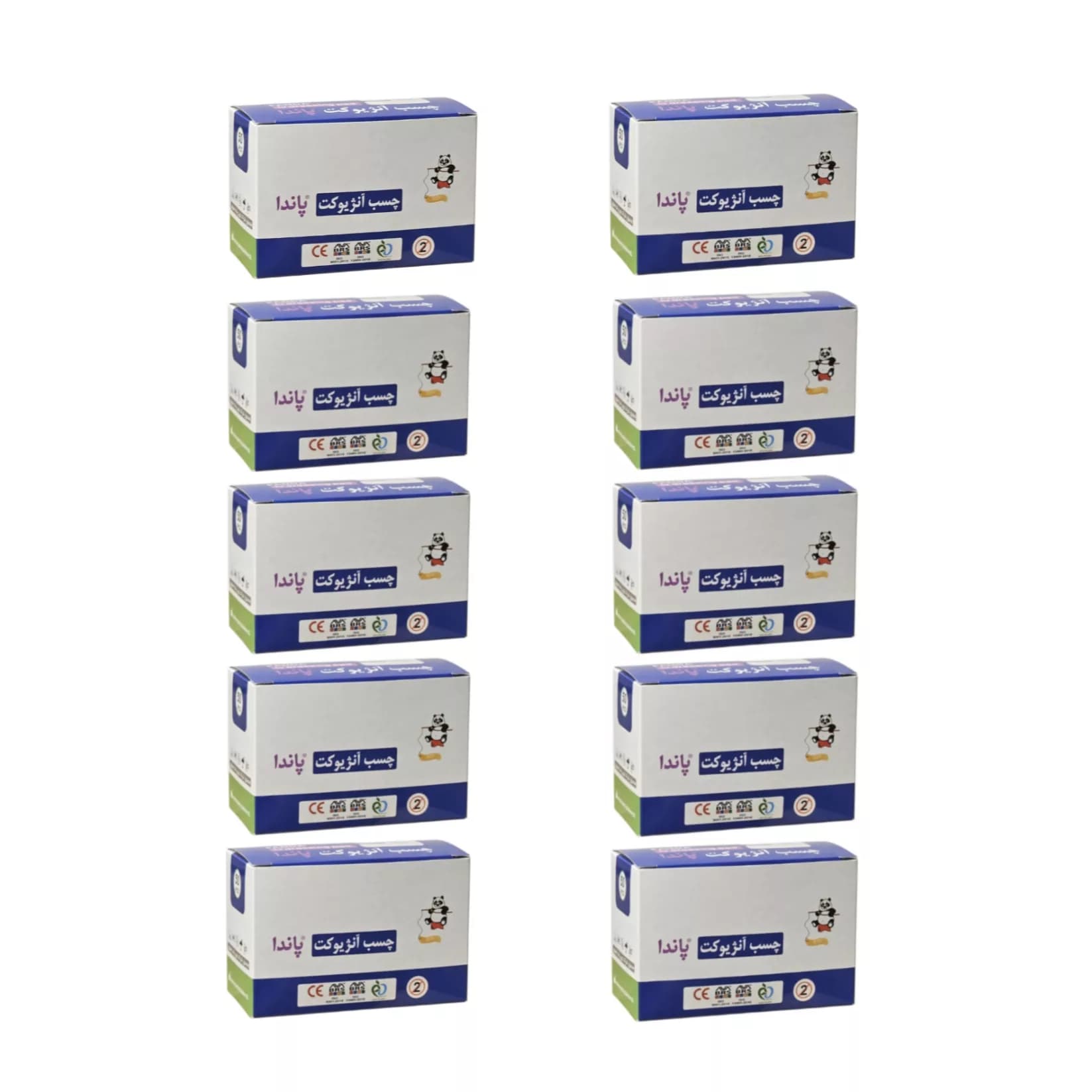 چسب آنژیوکت پاندا مدل IV ده بسته ی 50 عددی