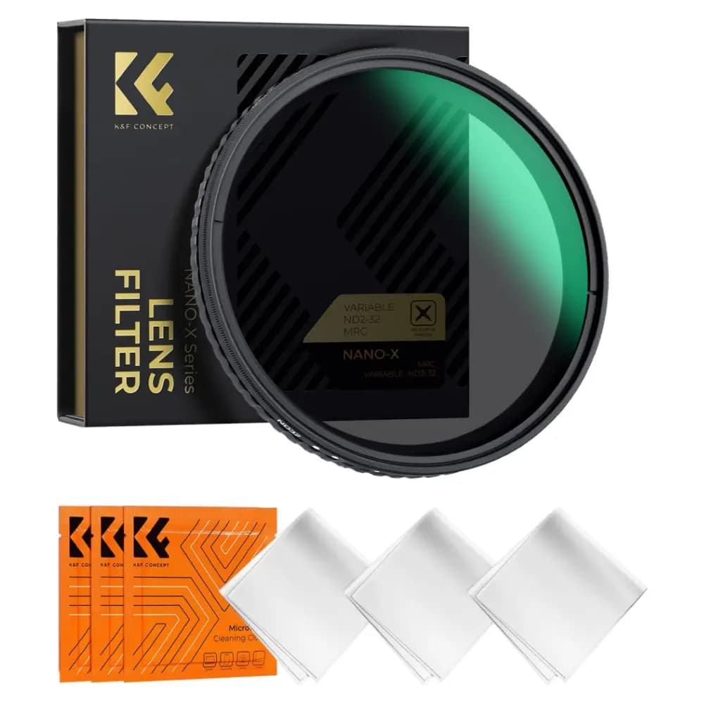 فیلتر لنز ان دی متغیر نانو کی اند اف مدل K&F ND2-32 NANO-Xcel -95MM