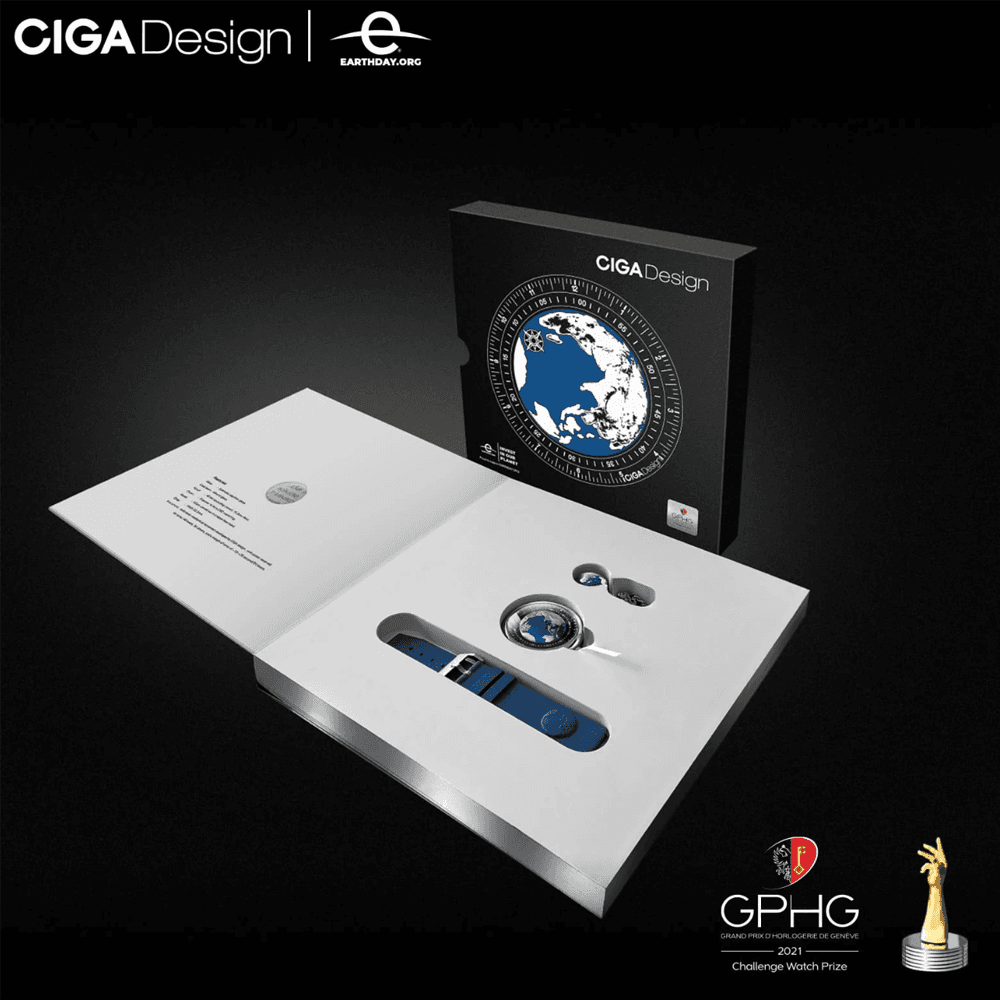 ساعت مکانیکی سیگا دیزاین CIGA Design Mechanical Watch Series U Blue Planet — تصویر ۷