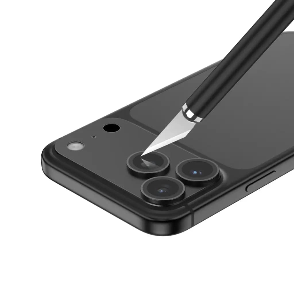 محافظ لنز دوربین آیفون 18 پرو مکس گرین لاین مدل Kanzen Lens — تصویر ۸