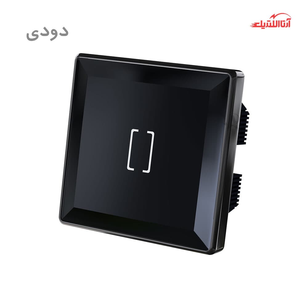 کلید لمسی هوشمند تک پل دایرکت DC مایا سری اریس گراویتی مدل MI1ES11 — تصویر ۲