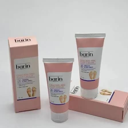 کرم ترک پا بارین 75 میل | ترمیم کننده ترک پاشنه و خشکی پا — تصویر ۲