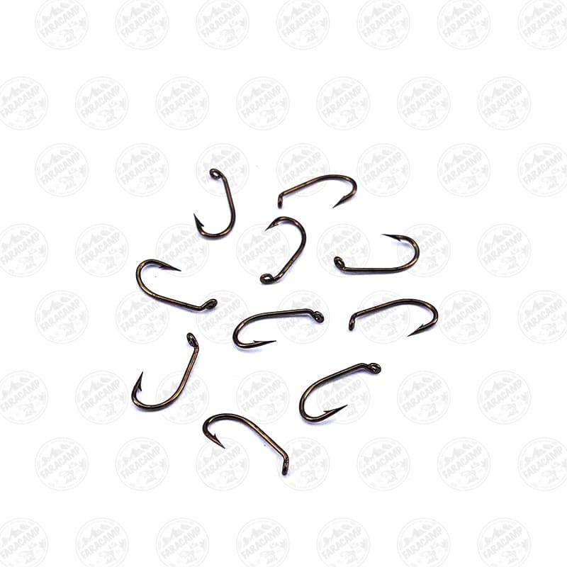 قلاب موستاد برنزی سایز 14 بسته 10 عددی MUSTAD 3904A — تصویر ۳