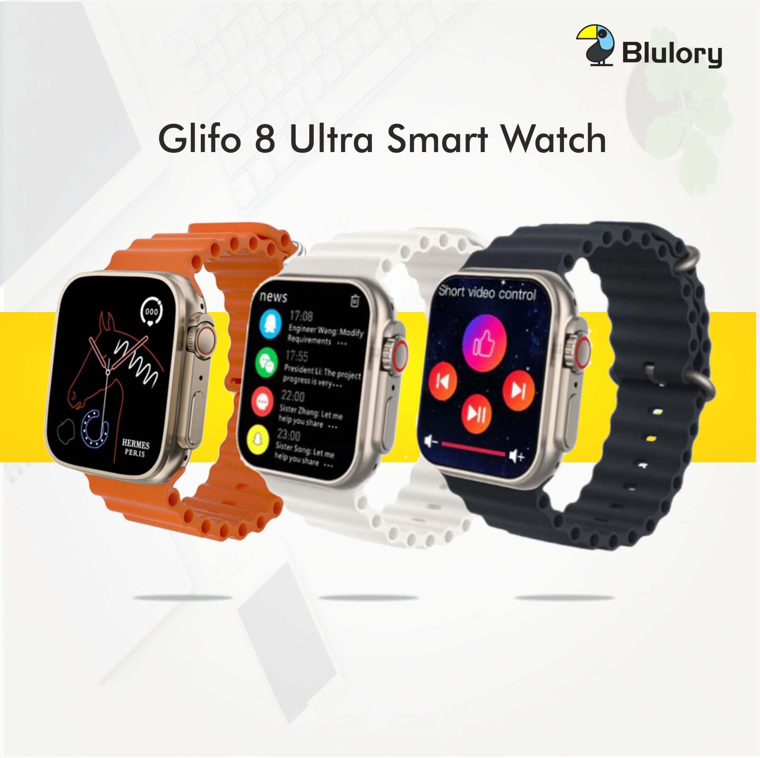 ساعت هوشمند Blulory Ultra PRO — تصویر ۴
