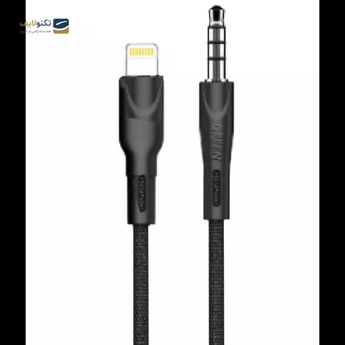 کابل تبدیل AUX به لایتنینگ گرین مدل GREEN AUX to Lightning — تصویر ۳