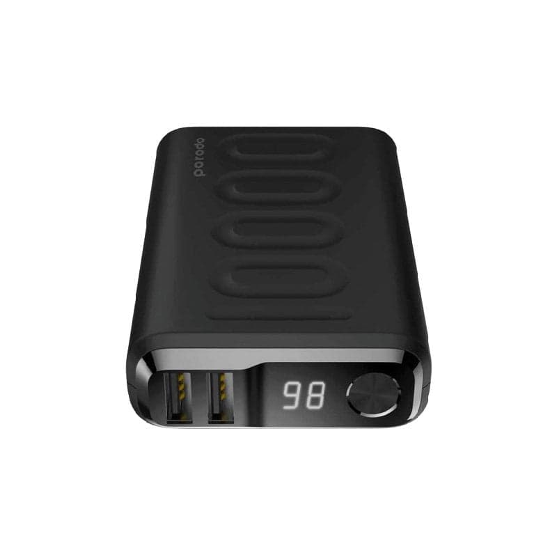 پاور بانک 10000 میلی آمپر پورودو مدل PORODO PD-1092-BK Power Bank — تصویر ۳