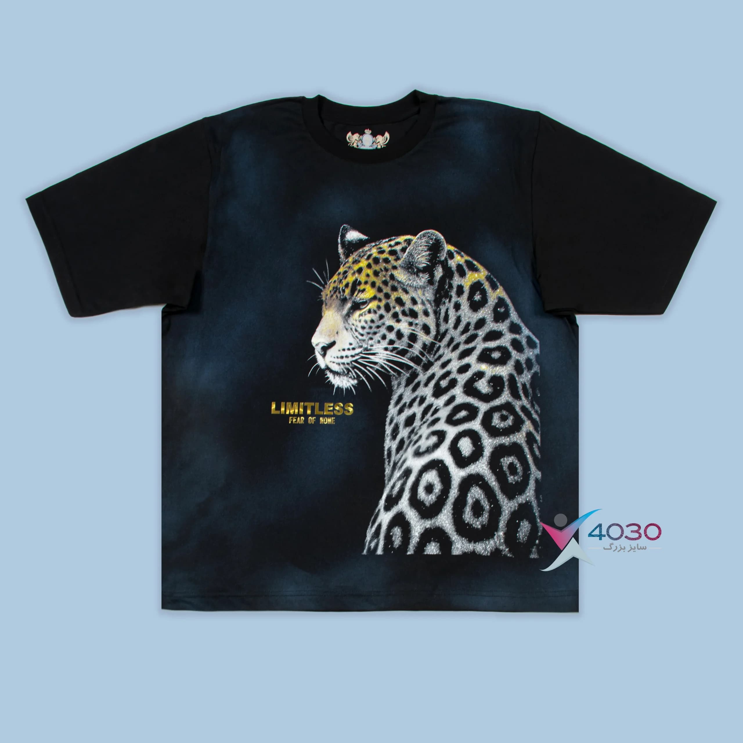 تیشرت پشت طرحدار ماکان LEOPARD سایز بزرگ مردانه ( 889 )
