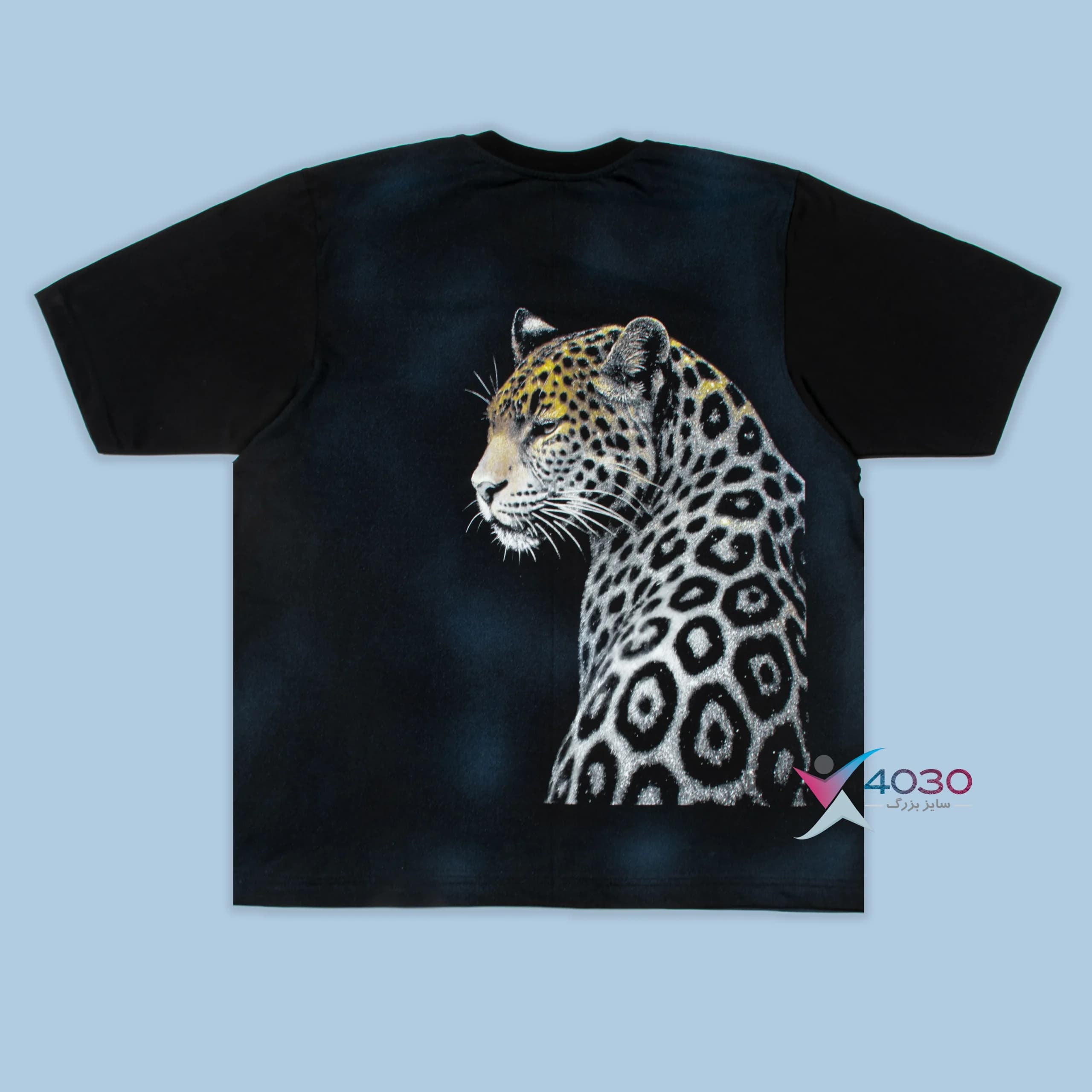 تیشرت پشت طرحدار ماکان LEOPARD سایز بزرگ مردانه ( 889 ) — تصویر ۲