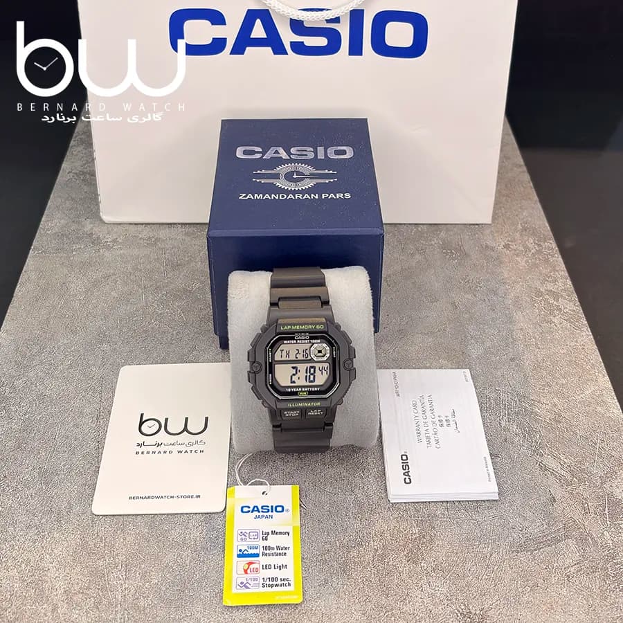 ساعت مچی Casio کاسیو مدل WS-1400H-1A — تصویر ۵