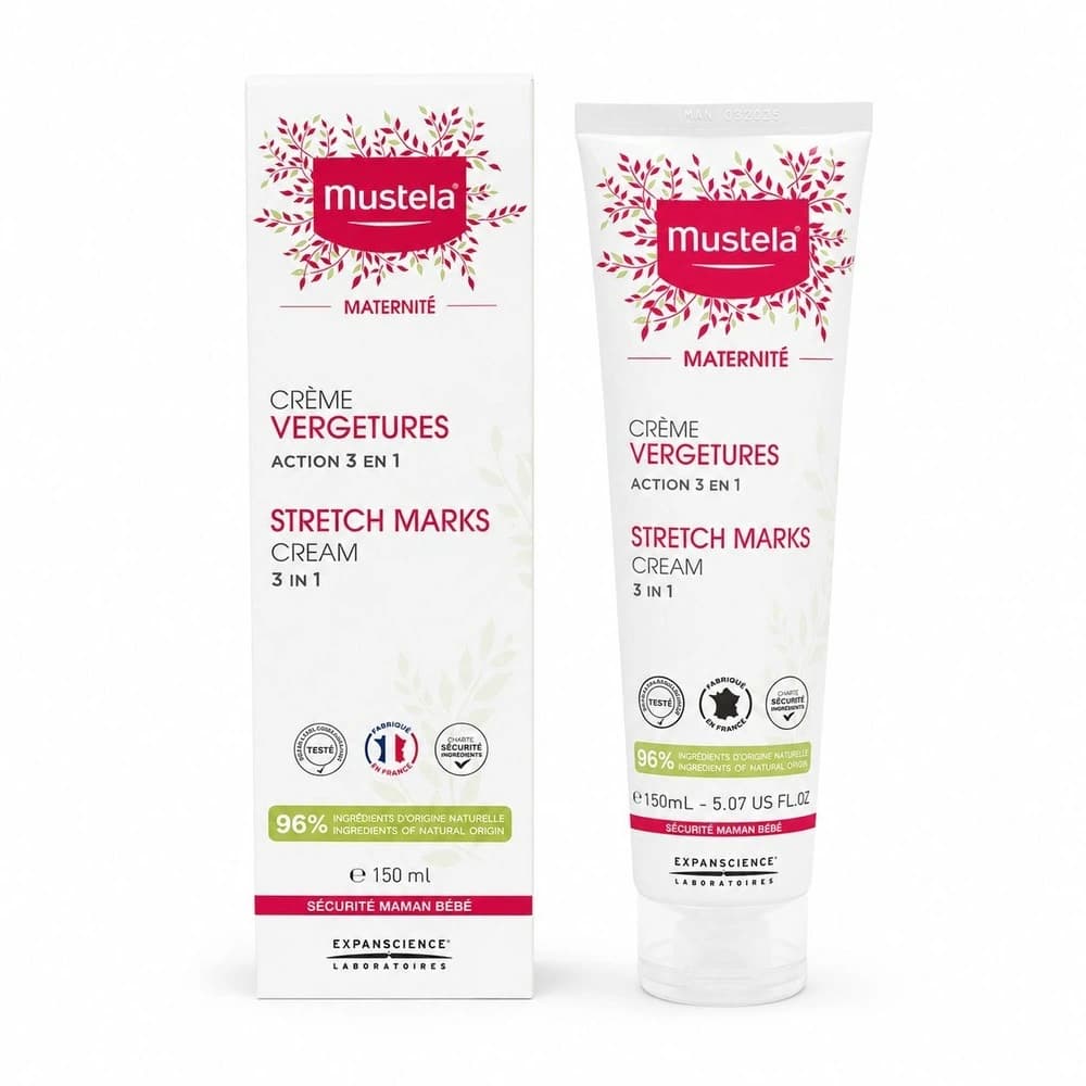 کرم ضدترک بارداری موستلا Mustela حجم 150 میل استرچ مارک ماستلا