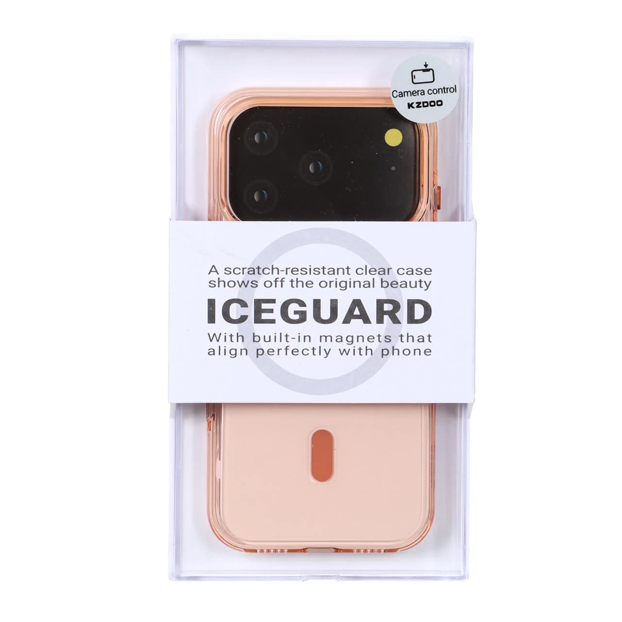 قاب Original KDoo ICEGUARD Magsafe مدل Apple iPhone 17 Pro – نارنجی (پک دار) – NTC