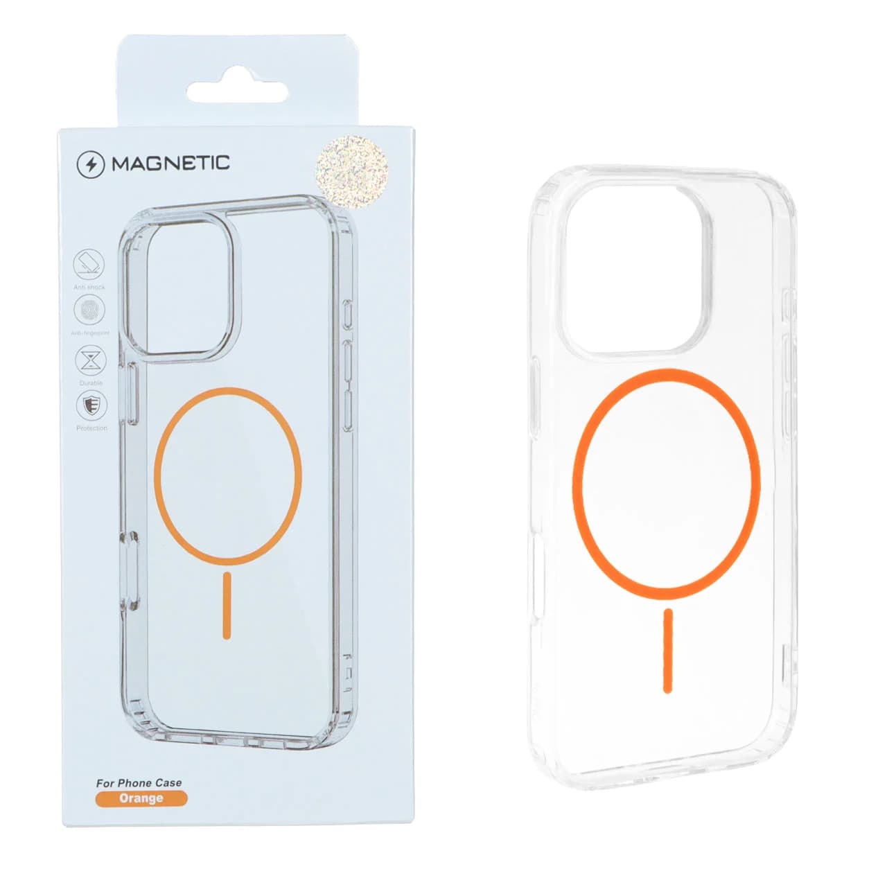 قاب اورجینال Magnetic دور ژله ای MagSafe مدل Apple iPhone 16 Pro — تصویر ۲