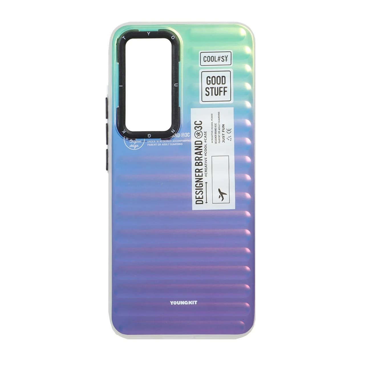 قاب یانگ کیت هولوگرامی طرح دار دور مات Xiaomi Mi 12T / Mi 12T Pro / Redmi K50 — تصویر ۶
