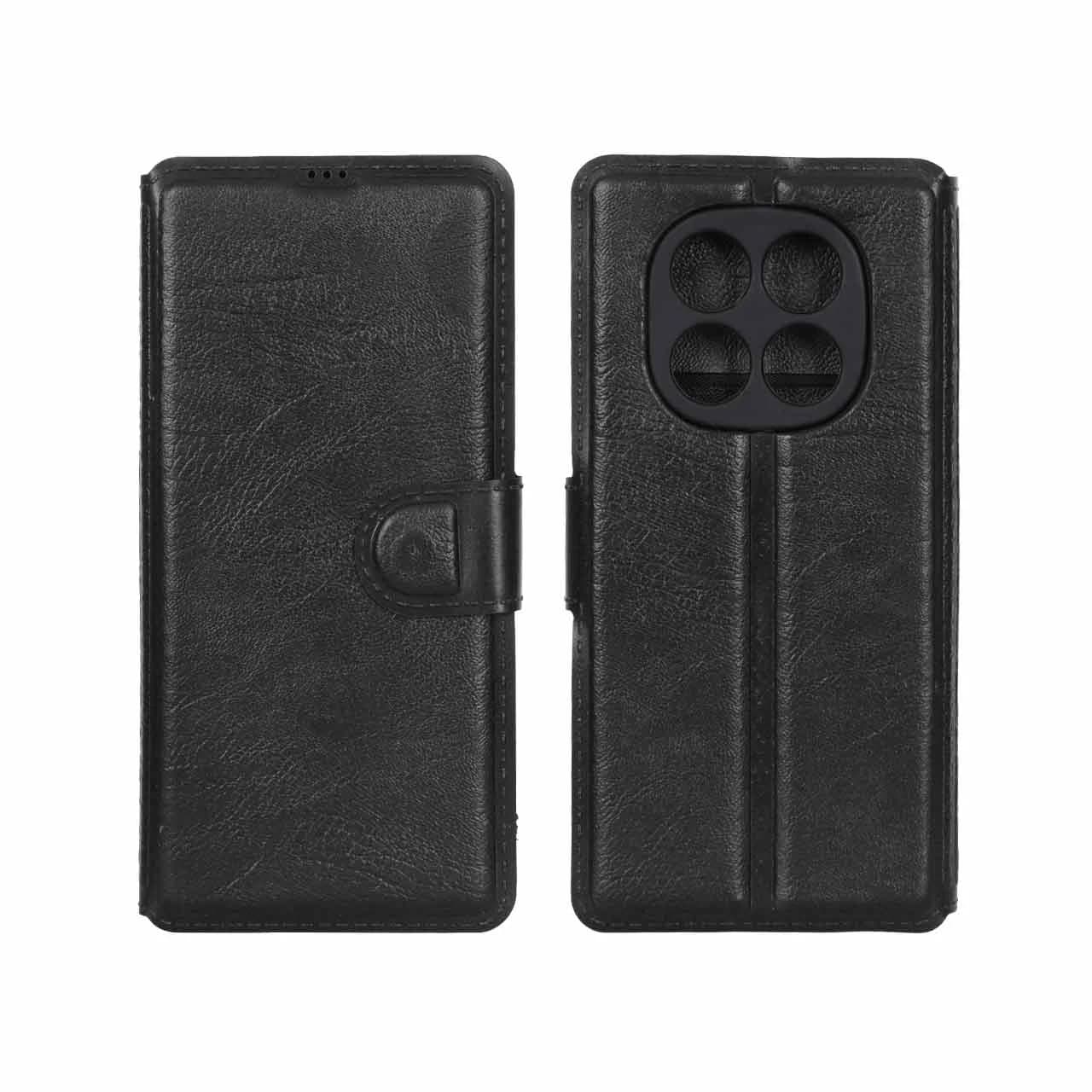 کیف موبایل چرمی مگنتی محافظ لنزدار Xiaomi Redmi Note 15 / Poco M8 5G — تصویر ۳