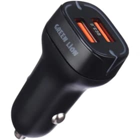 شارژر ماشین دو پورت QC 3.0 گرین لاین Green Dual QC 3.0 car charger