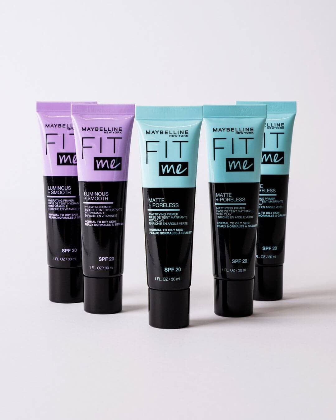 پرایمر فیت می میبلین مدل Matte + Poreless حجم 30 میل — تصویر ۷
