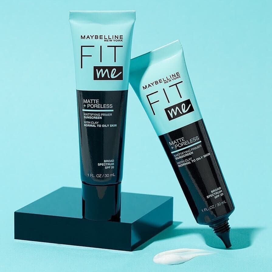 پرایمر فیت می میبلین مدل Matte + Poreless حجم 30 میل — تصویر ۵