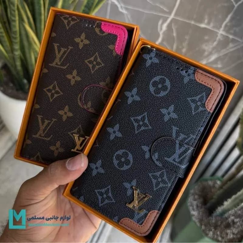 کیف گوشی چرم برند کد C3393 | لوازم جانبی مسلمی — تصویر ۴