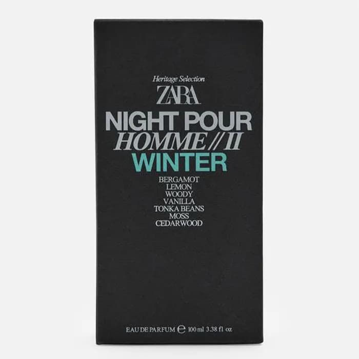 عطر مردانه زارا وینتر کالکشن نایت پور هوم 2 — تصویر ۳