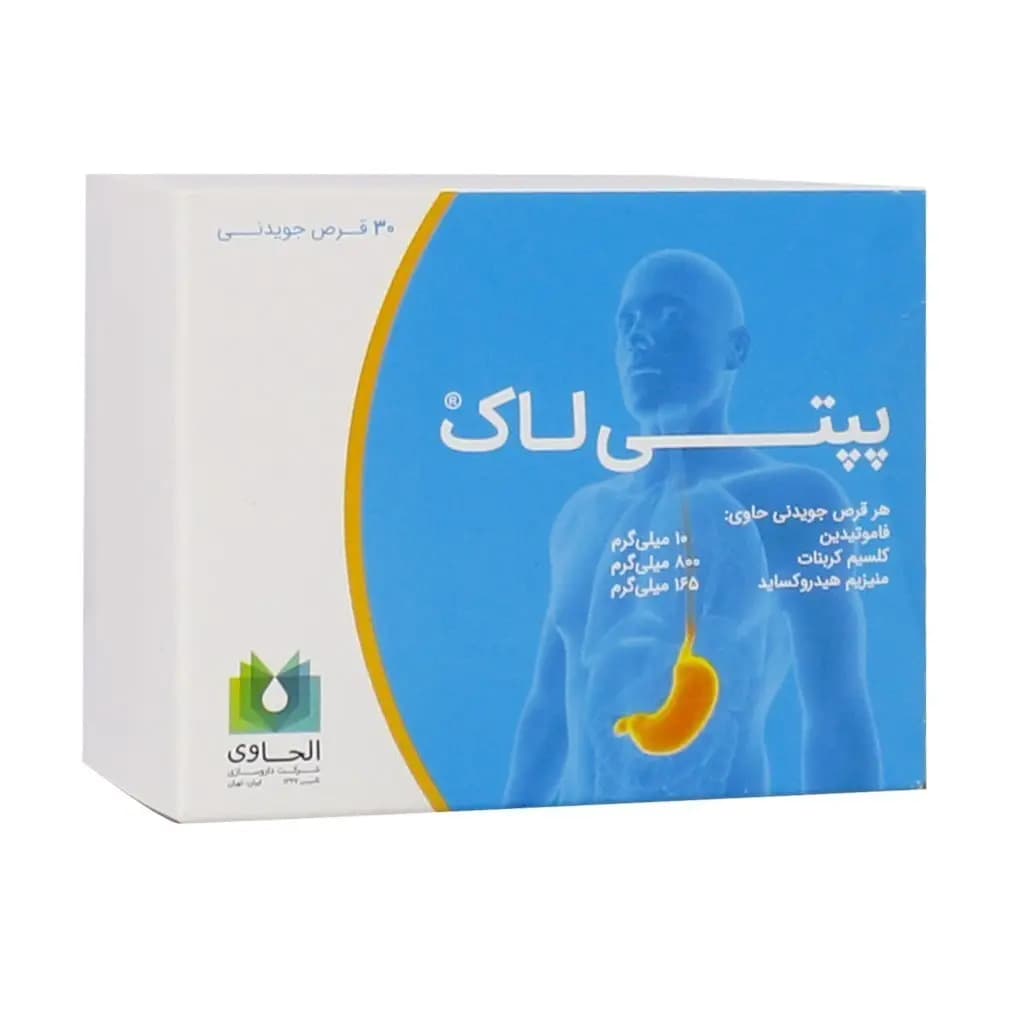 قرص جویدنی پپتی لاک الحاوی بسته 30 عددی