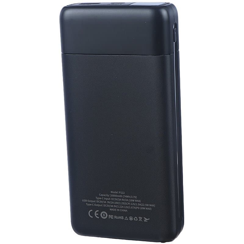 پاور بانک فست شارژ هایکو استار P222 PD 22.5W ظرفیت 20000 میلی آمپر ساعت — تصویر ۷