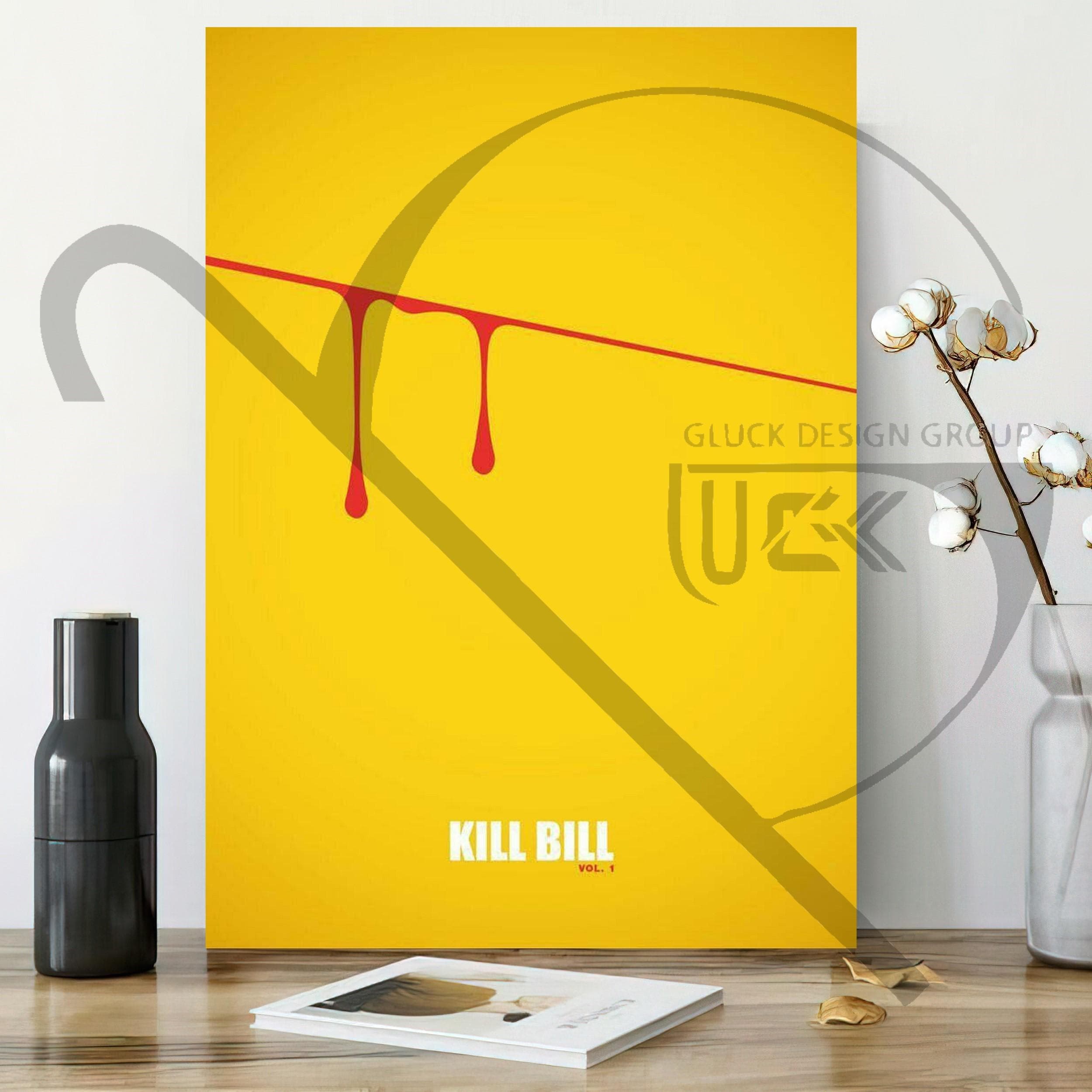 تابلو چوبی فیلم (Kill Bill) کد FMO054