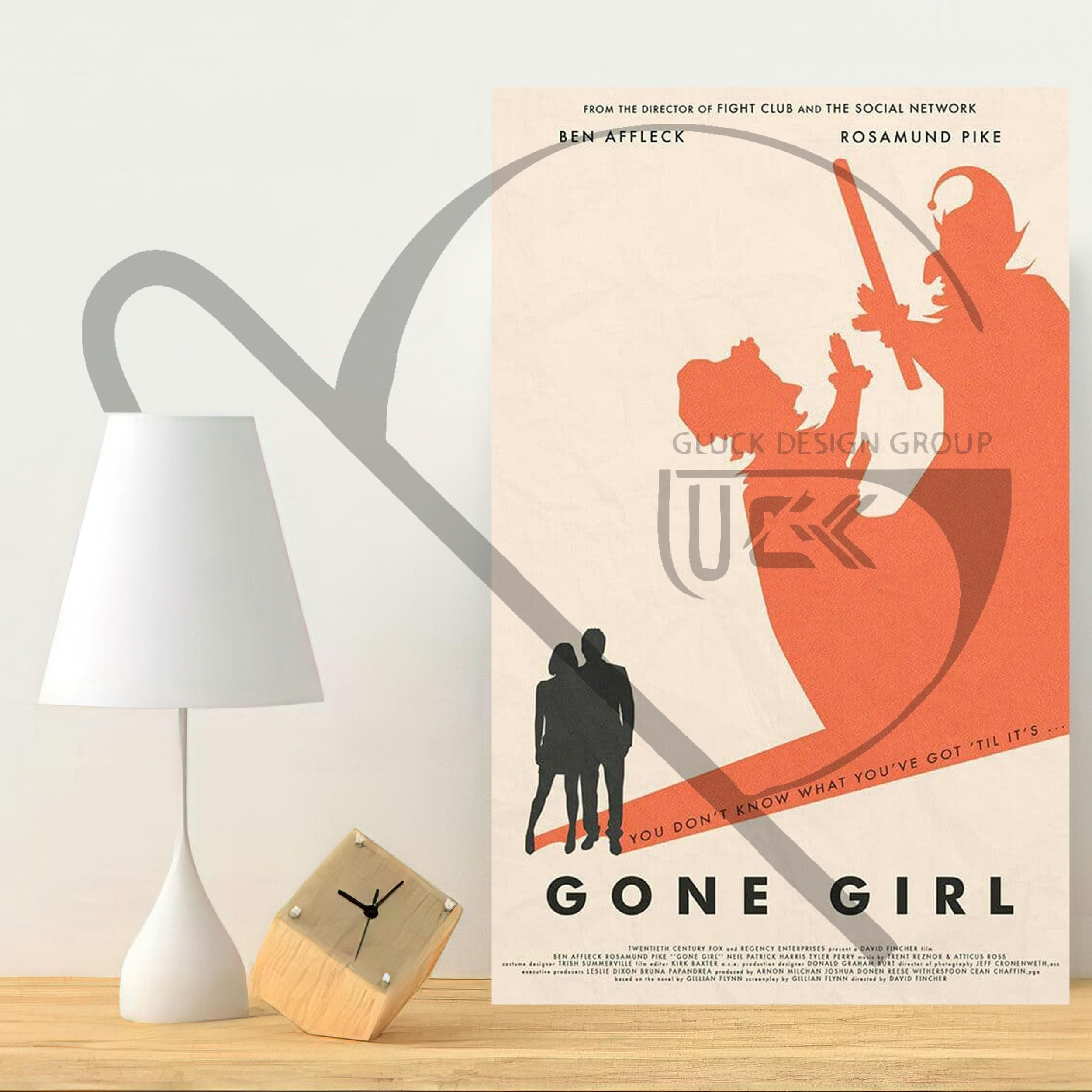 تابلو چوب فیلم دختر گمشده (Gone girl) کد FMO050