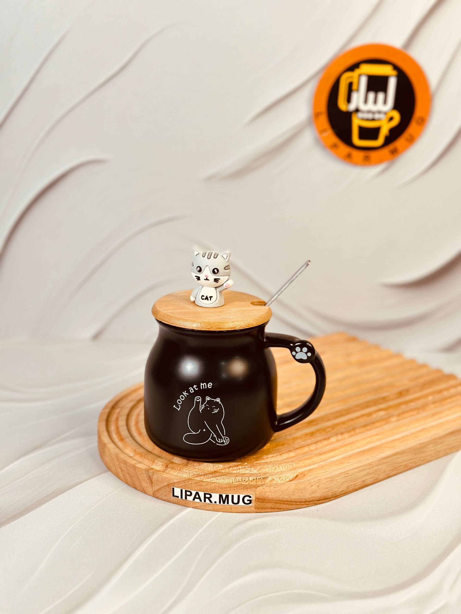 ماگ سرامیکی گربه GOOD TIME کد 6258 — تصویر ۶