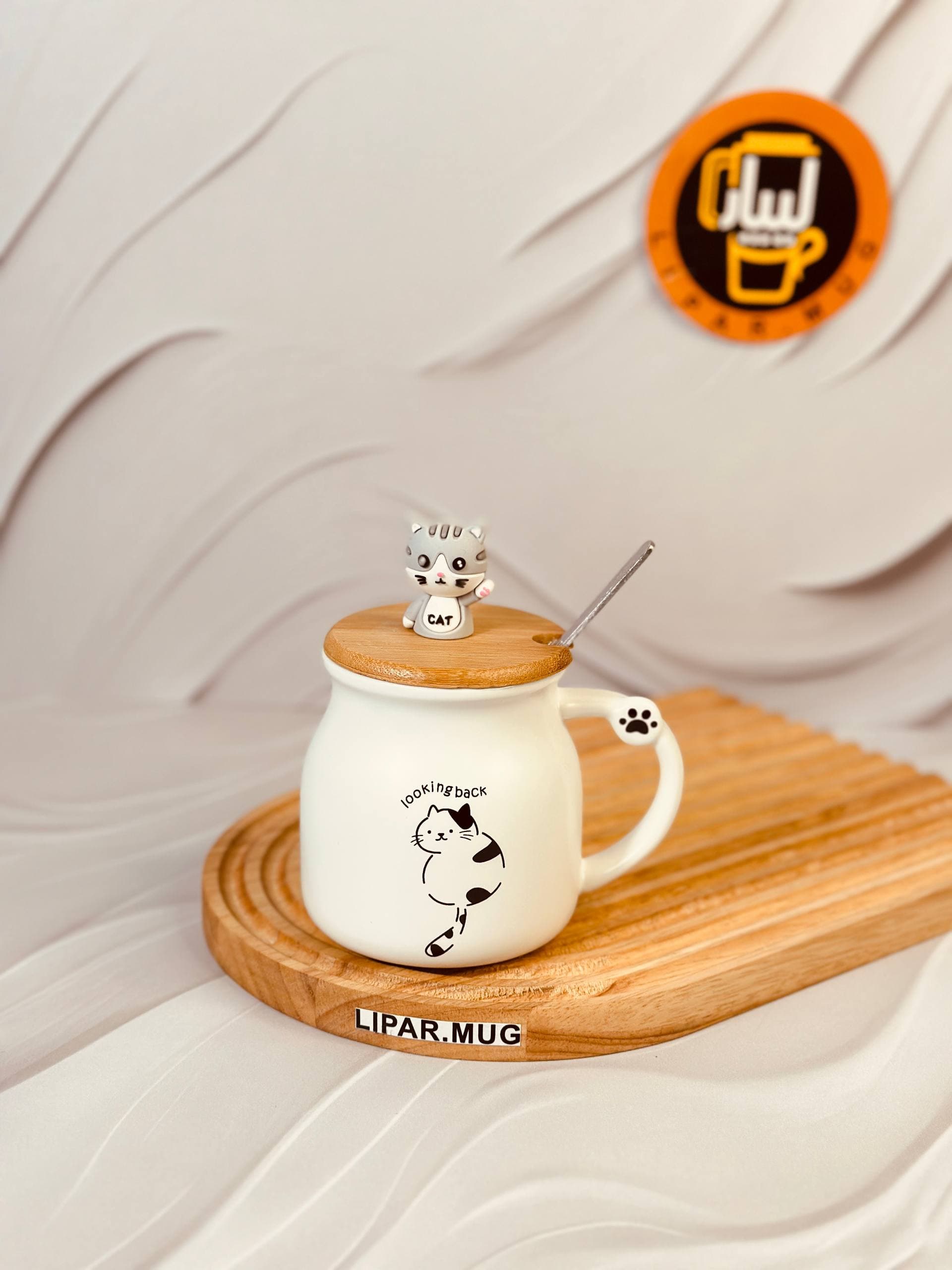 ماگ سرامیکی گربه GOOD TIME کد 6258 — تصویر ۵
