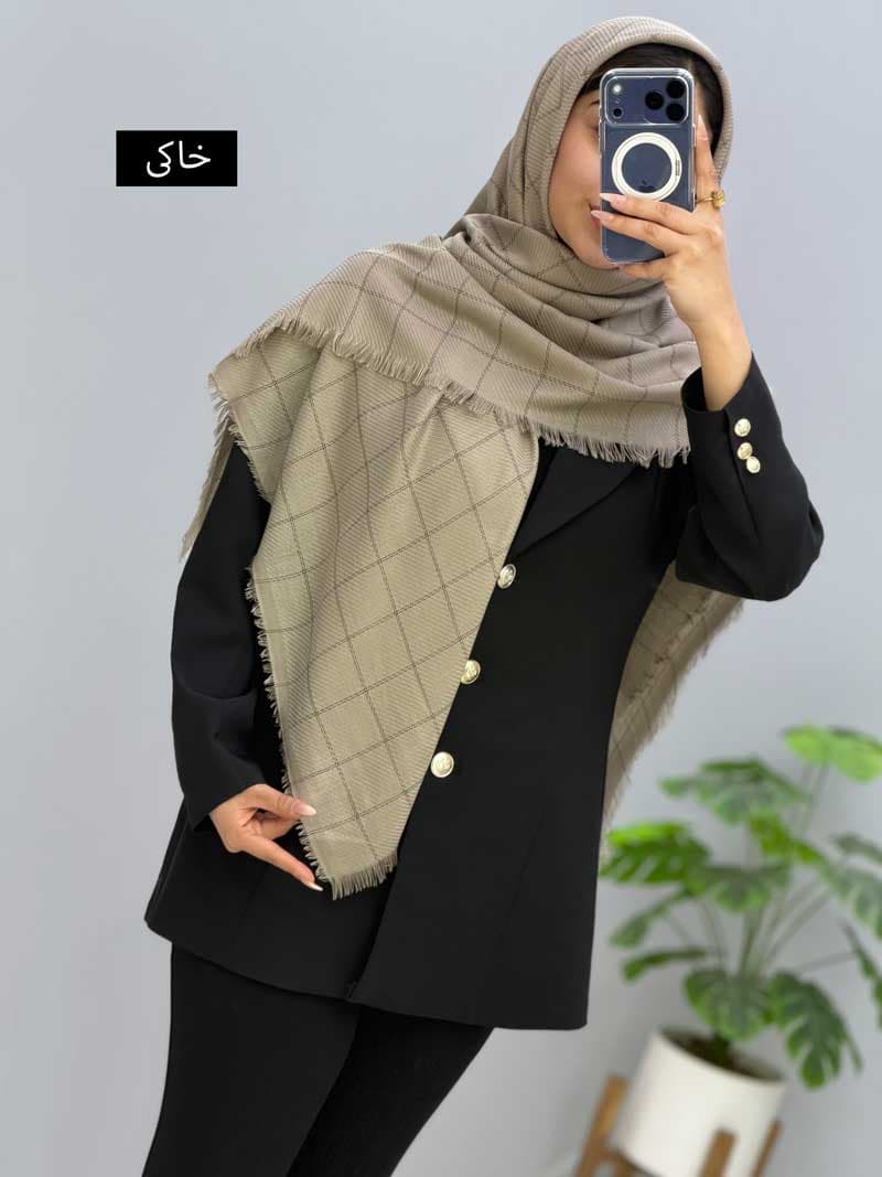 روسری پاییزه خجسته کد 207922 — تصویر ۳