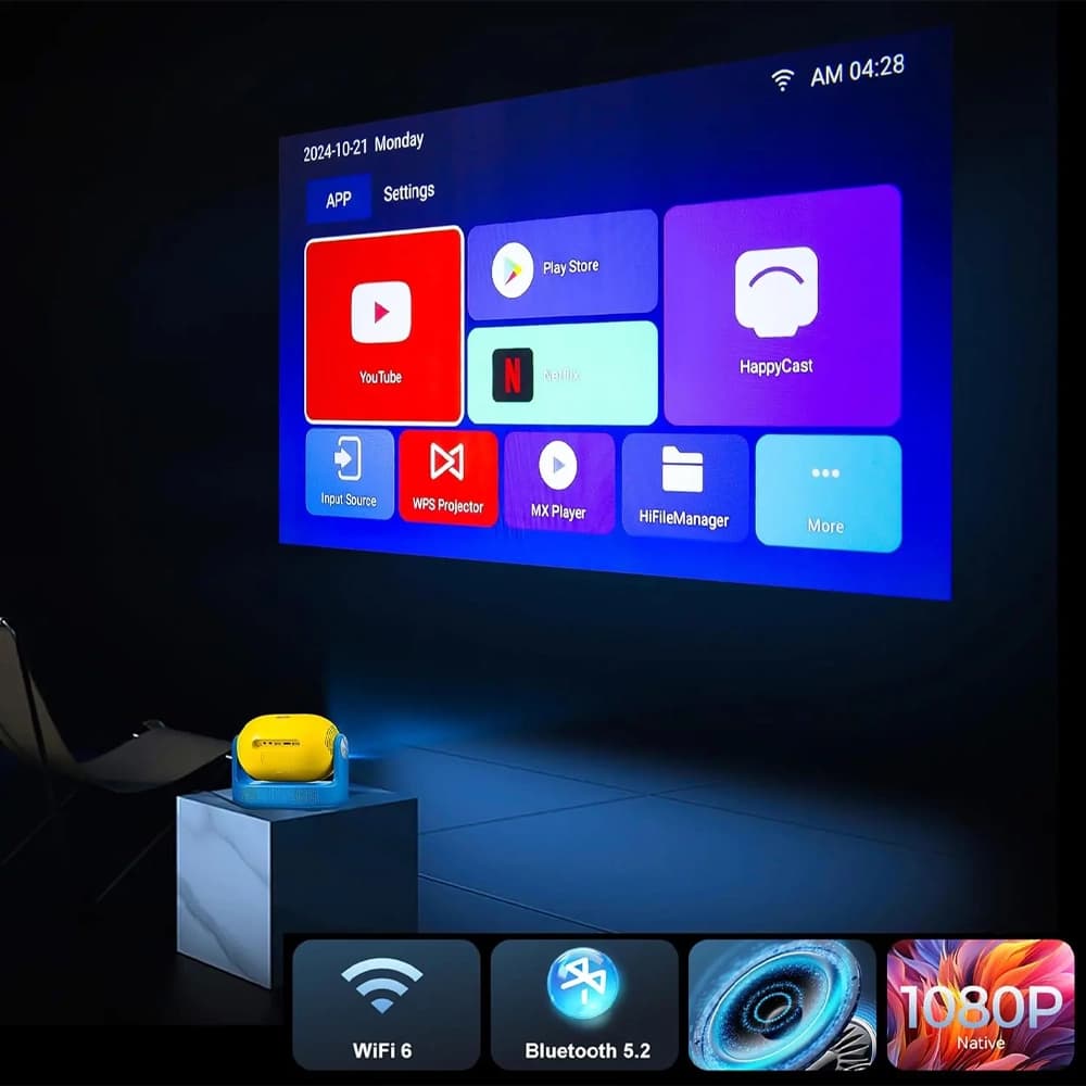 پروژکتور هوشمند یومیو مدل Umiio Portable Projector U30 — تصویر ۴
