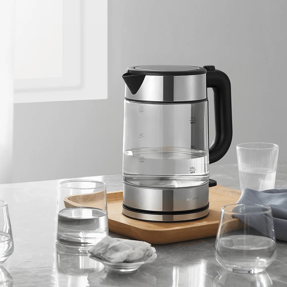 کتری برقی شیائومی مدل Xiaomi Electric Glass Kettle RU 1.7L MJDSH05FD — تصویر ۴
