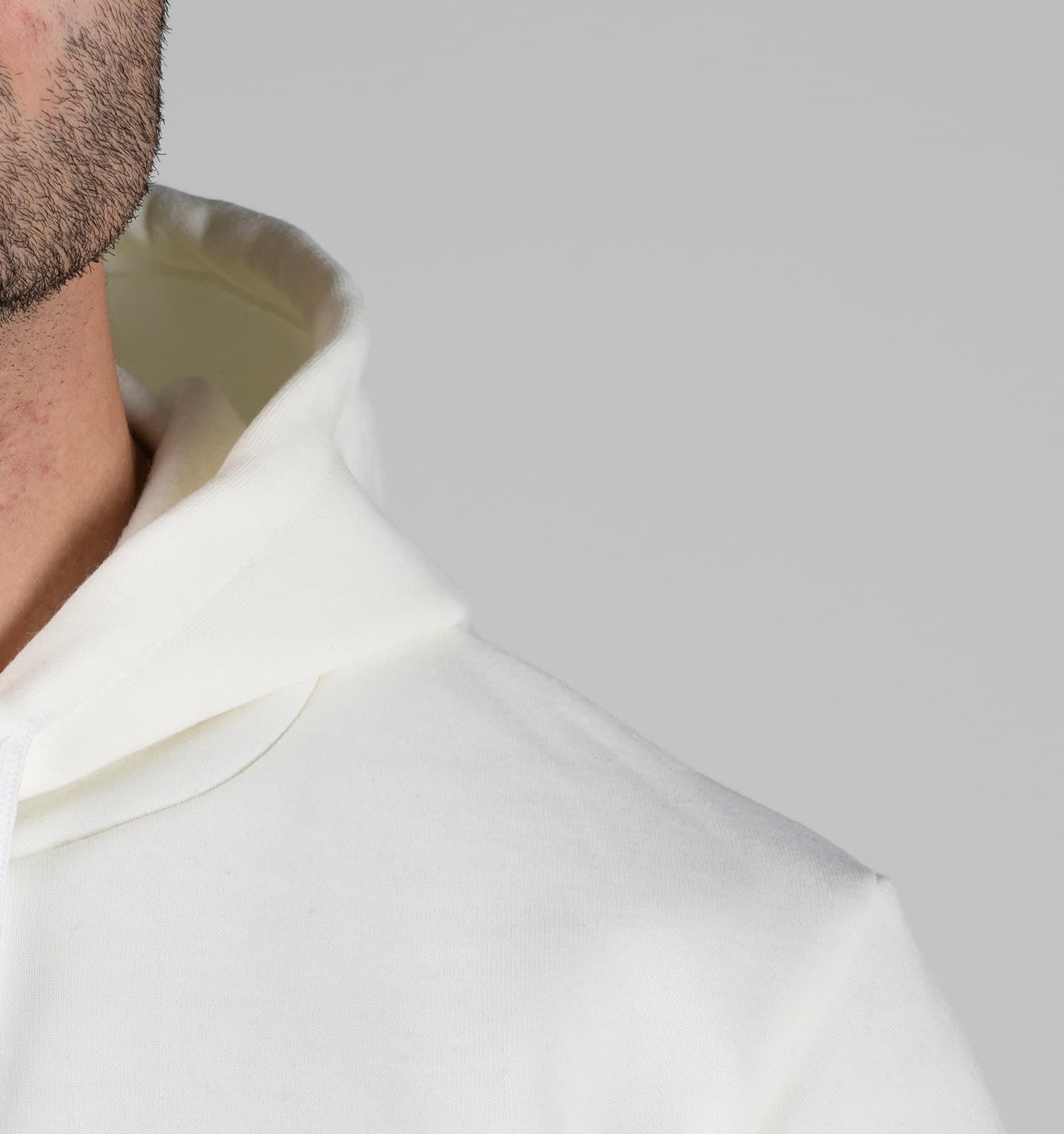 هودی مردانه کلاه دار سفید طرح دار Nike کد 49082 — تصویر ۴