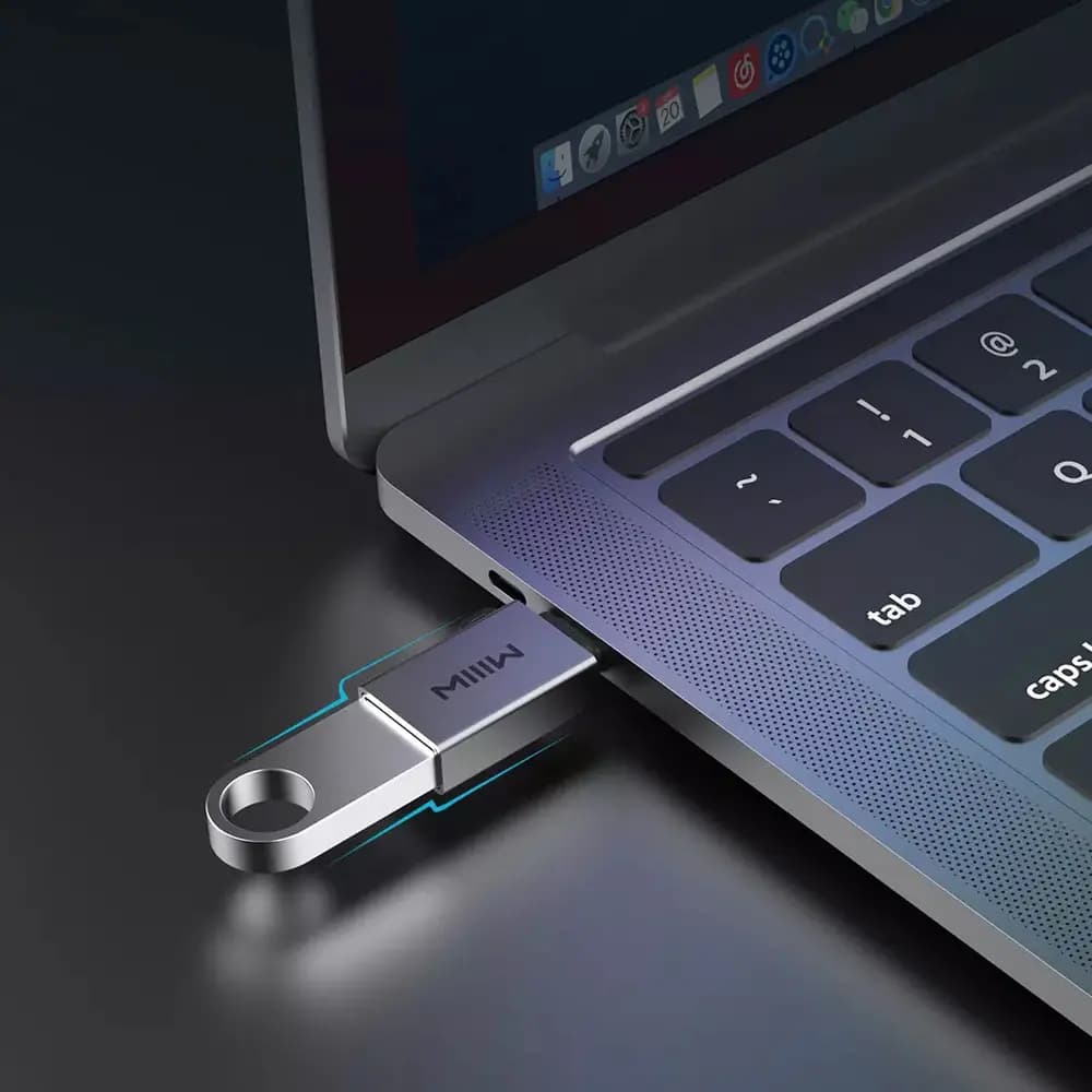 مبدل کابل انتقال سریع شیائومی مدل Xiaomi Youpin Miiiw USB 3.0 Typ-C OTG Adapter Typ C — تصویر ۳