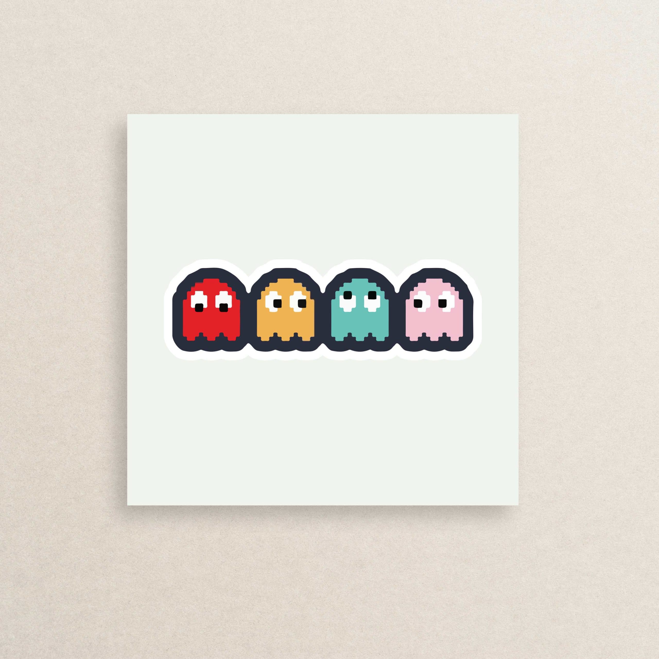 استیکر بازی گیمر – پک من 03 | Gamer – Pac Man Sticker 03