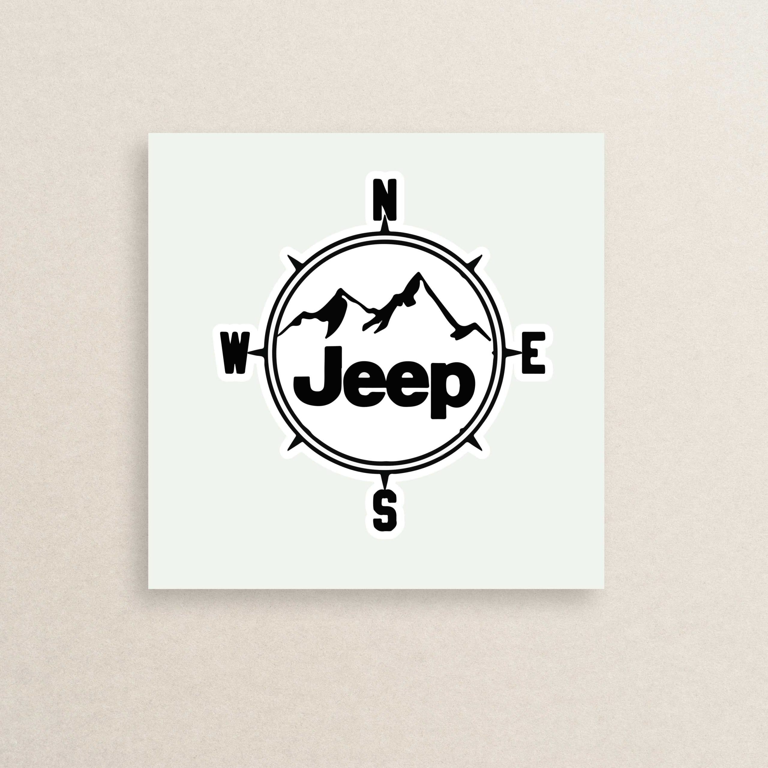 استیکر ماشین جیپ 22 | Jeep car sticker 22 — تصویر ۲