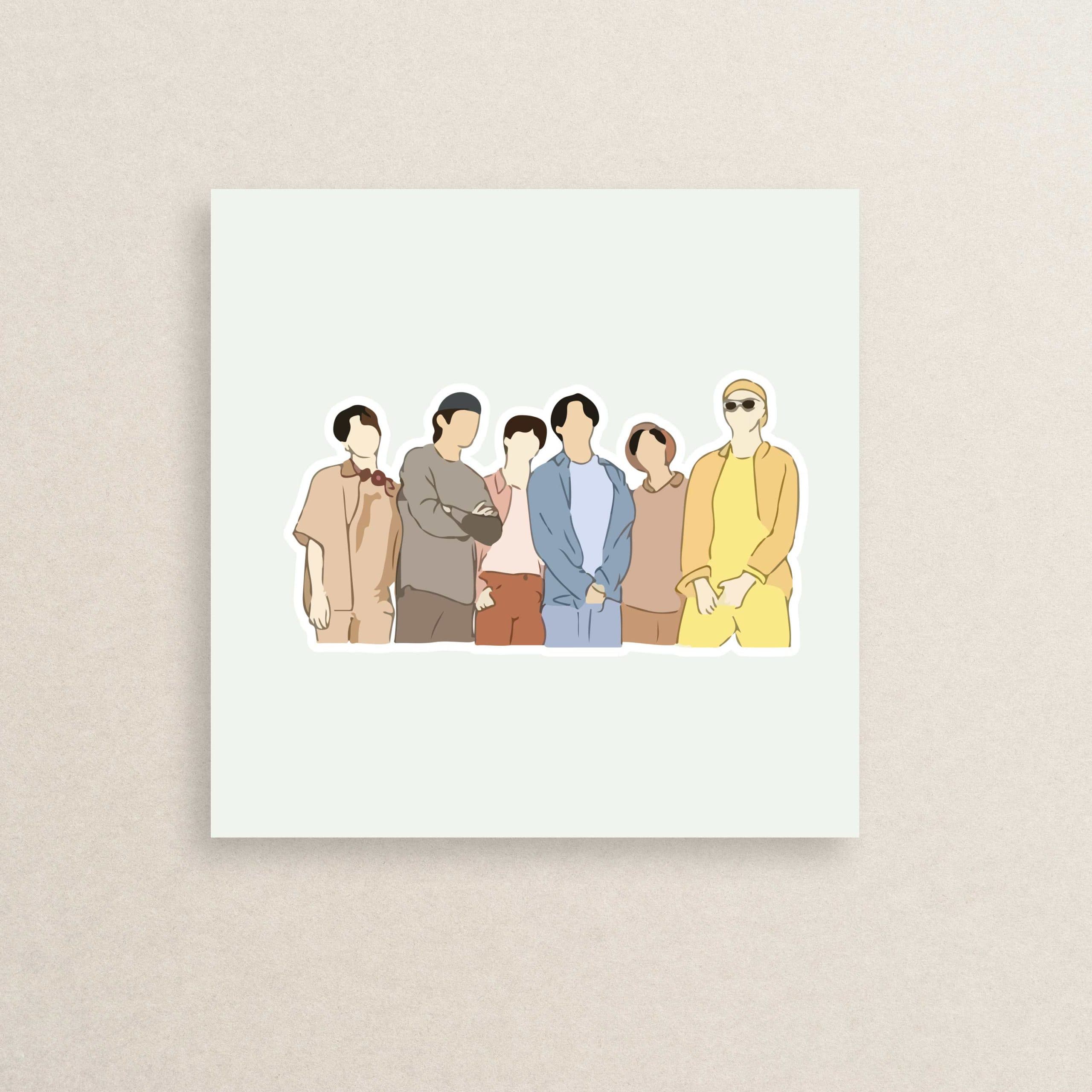 استیکر بی تی اس 33 | BTS sticker 33