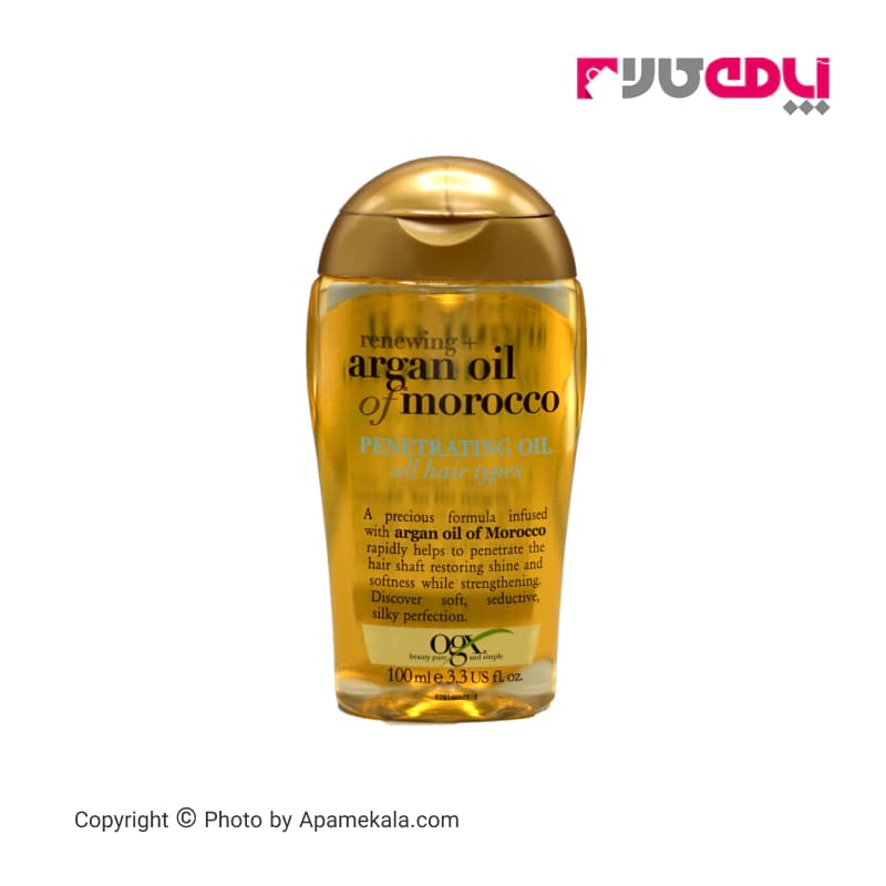 روغن مو او جی ایکس مدل argan of morocco 100 میل