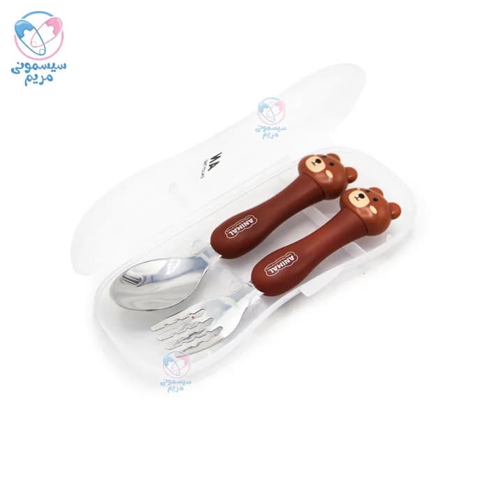 قاشق و چنگال استیل با قاب Spoonfork — تصویر ۳