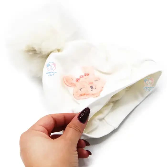 کلاه مخمل پوم دار خرگوشی Maysa پاپو Papo 250467 — تصویر ۲