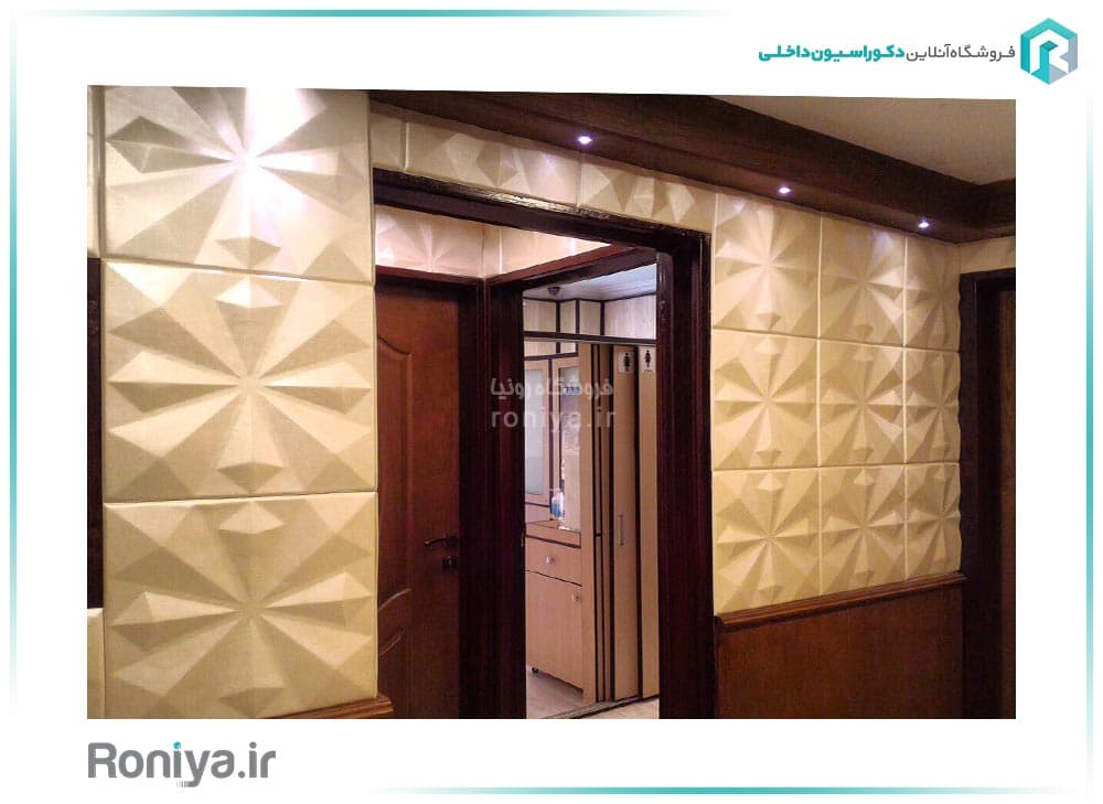 دیوار پوش چرمی ROCK کد SW025 — تصویر ۷