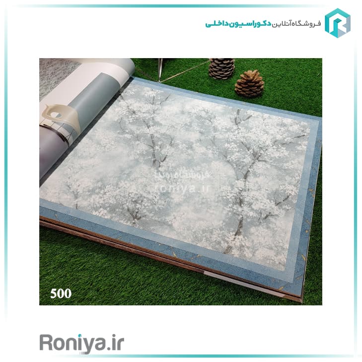 کاغذ دیواری طرح شکوفهCode-500ta507 — تصویر ۲
