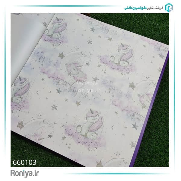 کاغذ دیواری تک شاخ کد 660101 — تصویر ۵