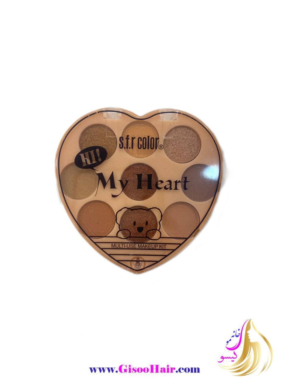 پالت سایه چرخشی و قلبی My Heart — تصویر ۲