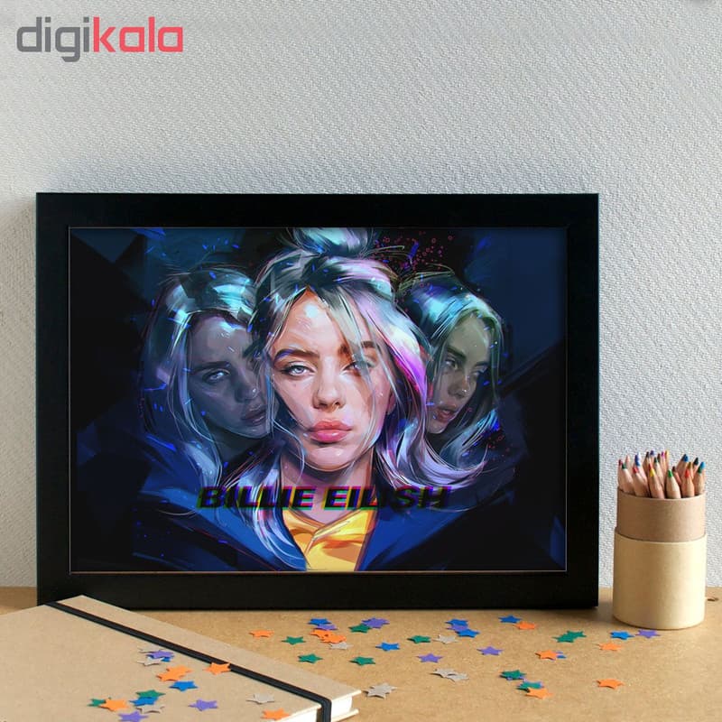 تابلو طرح billie eilish کد 65875 — تصویر ۲