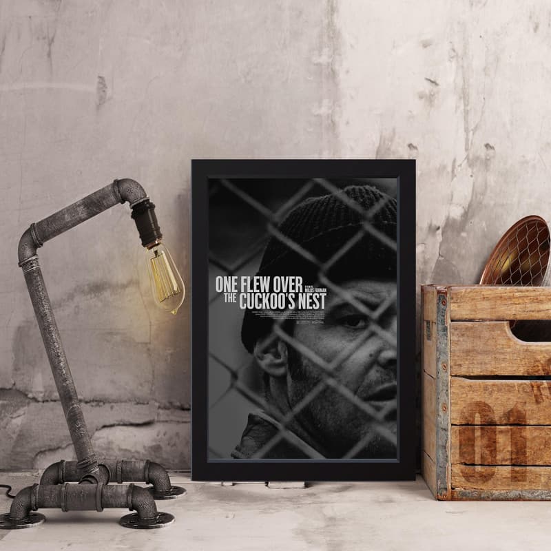 تابلو مدل One Flew Over the Cuckoos Nest کد MJ131375 — تصویر ۲